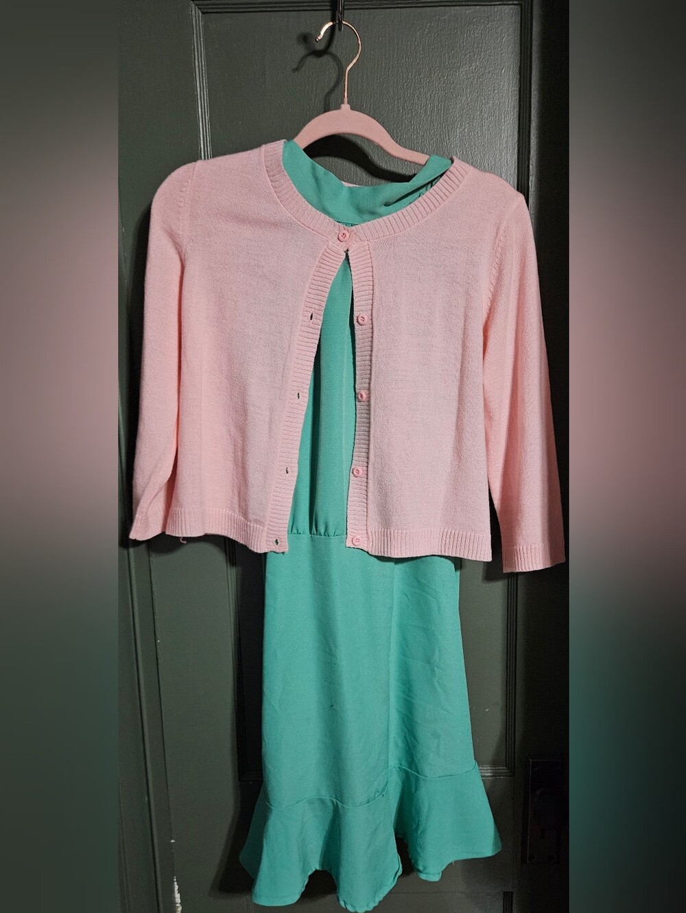 Cardigan With Dress